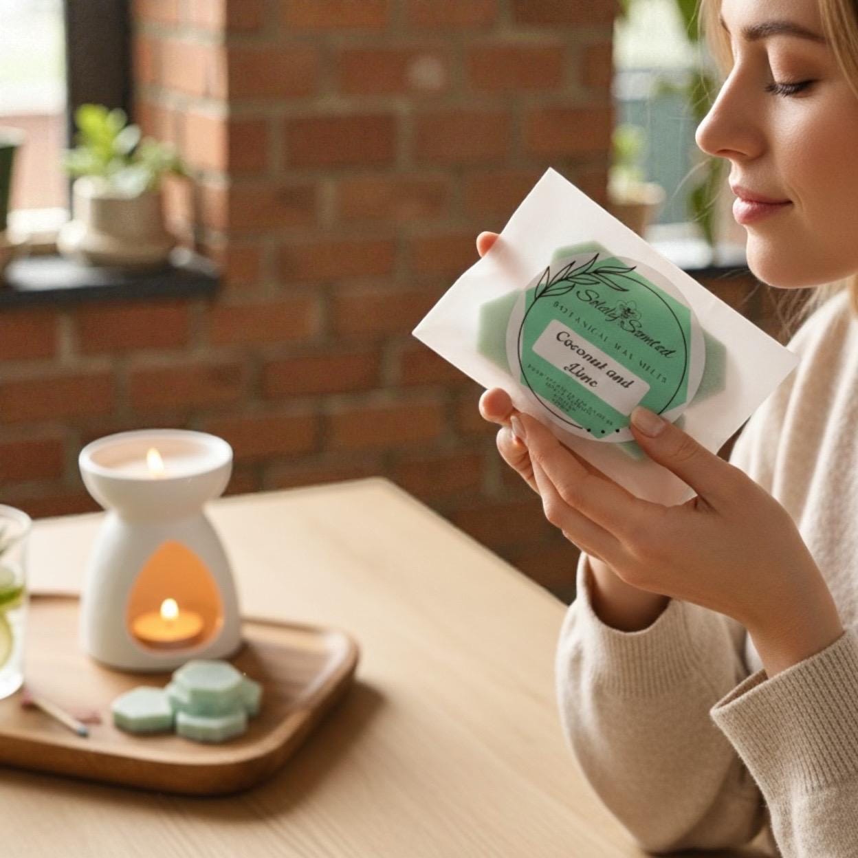 Coconut and Lime Wax Melts