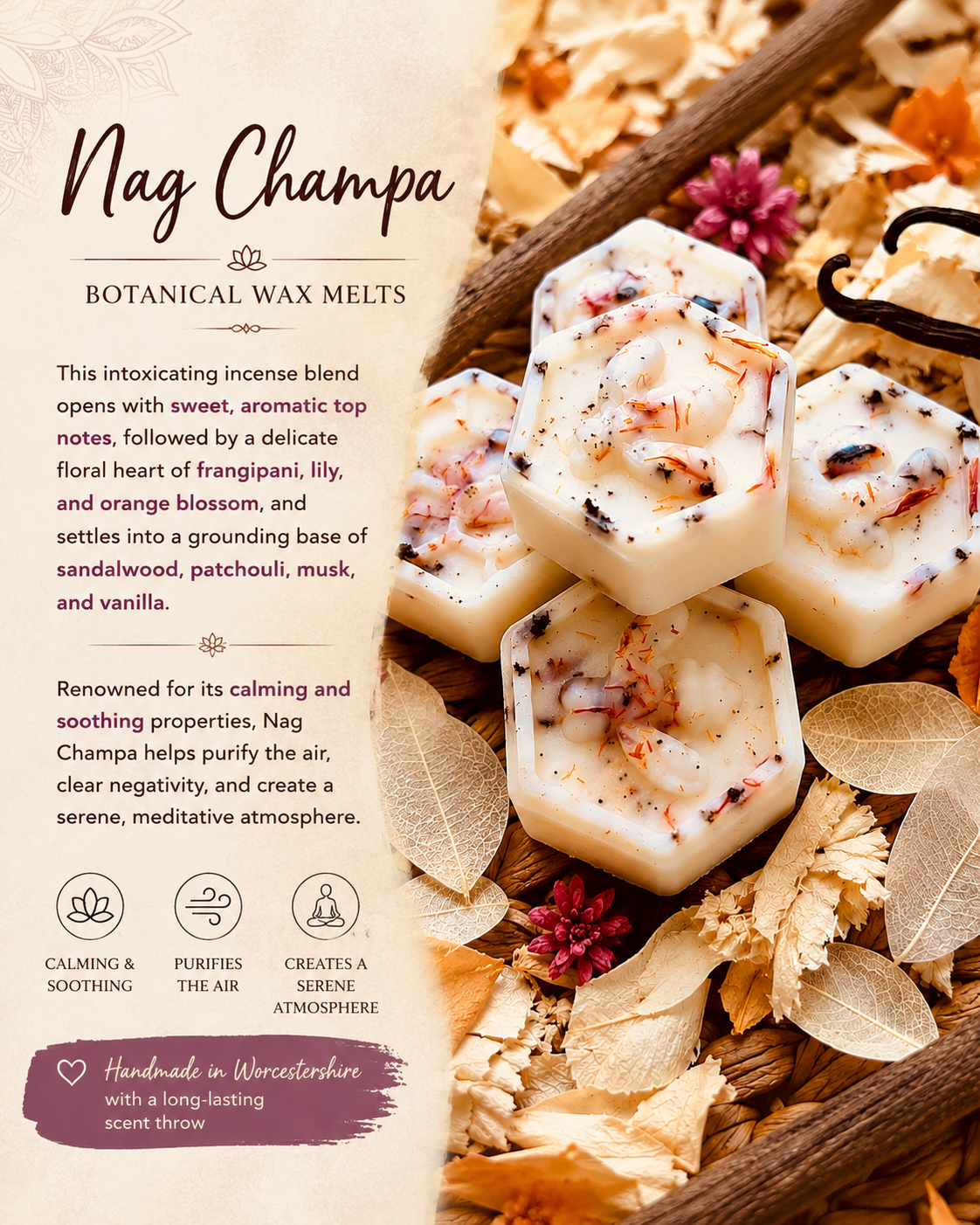 Nag Champa Wax Melts