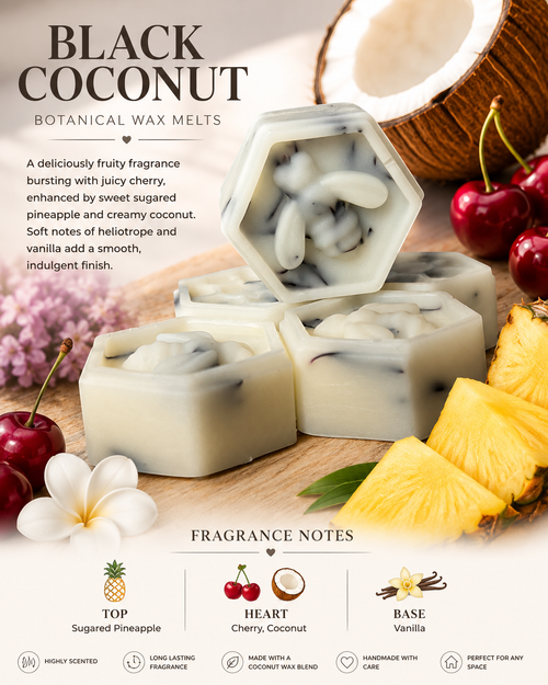 Black Coconut Wax Melts