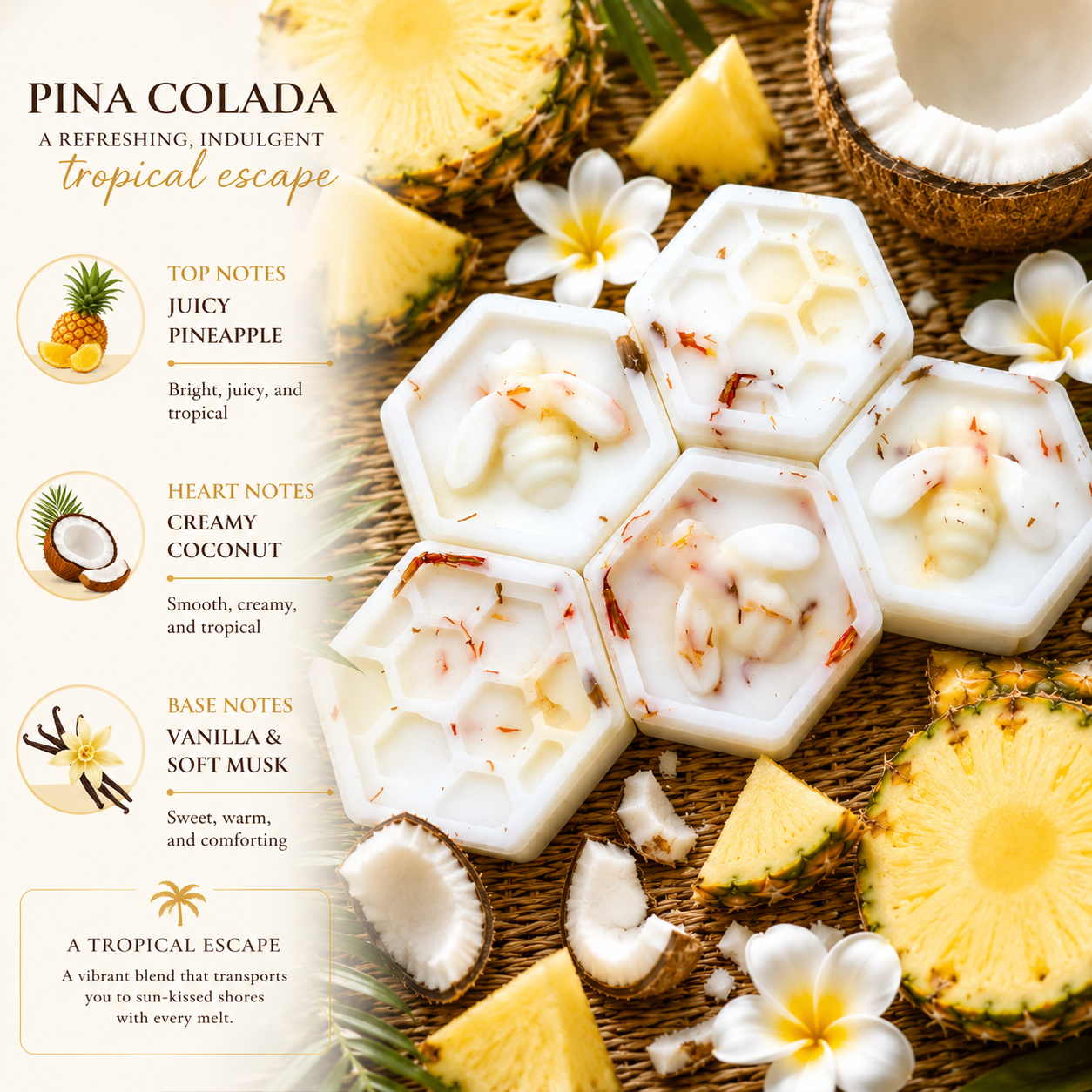 Pina Colada Wax Melts