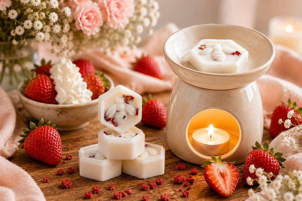 Strawberries and Cream Wax Melts