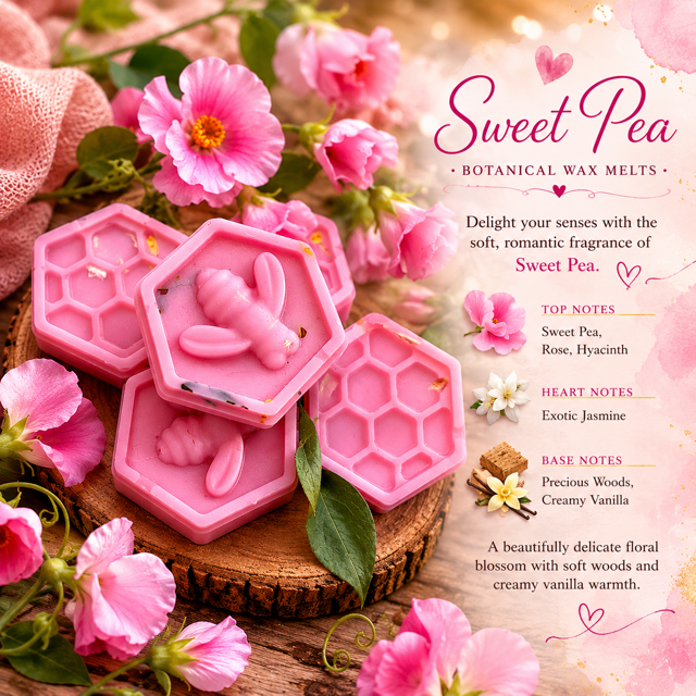Sweet Pea Wax Melts