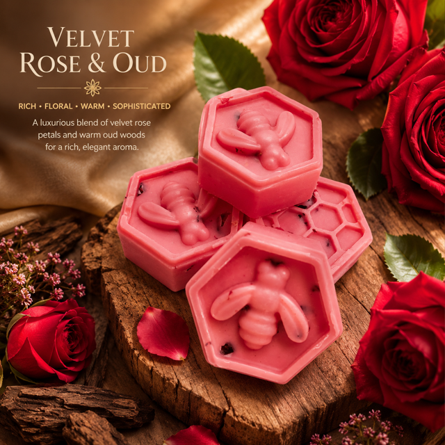 Velvet Rose & Oud Wax Melts