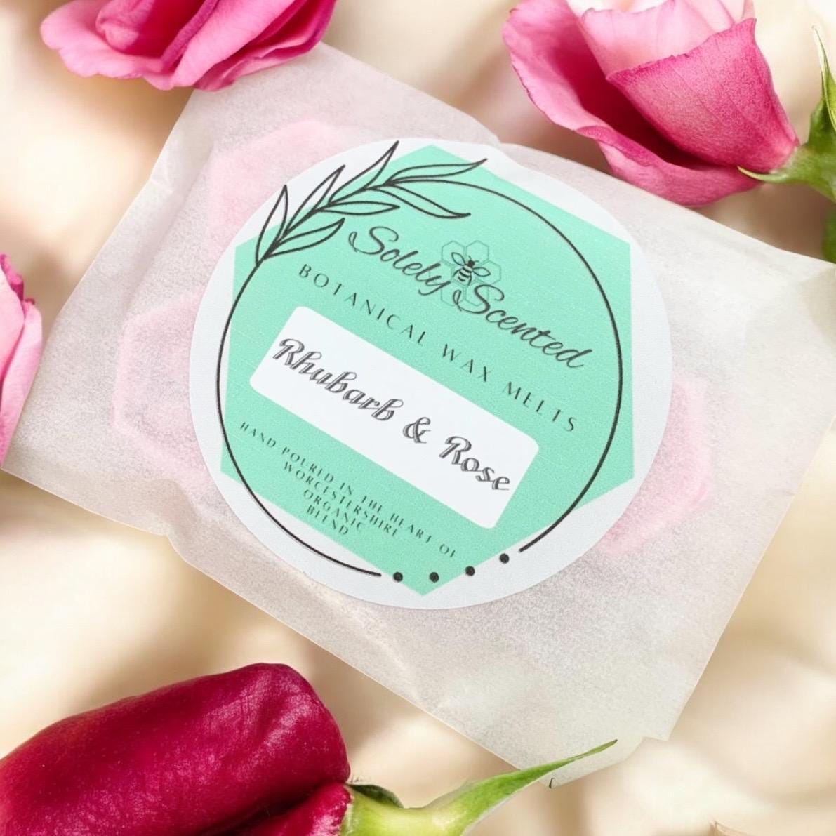 Rhubarb & Rose Wax Melts
