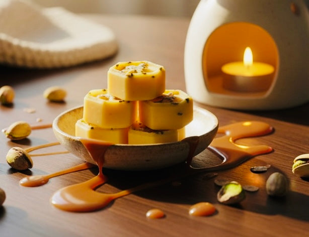 Pistachio & Salted Caramel Wax Melts